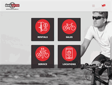 Tablet Screenshot of bikedoctorhhi.com